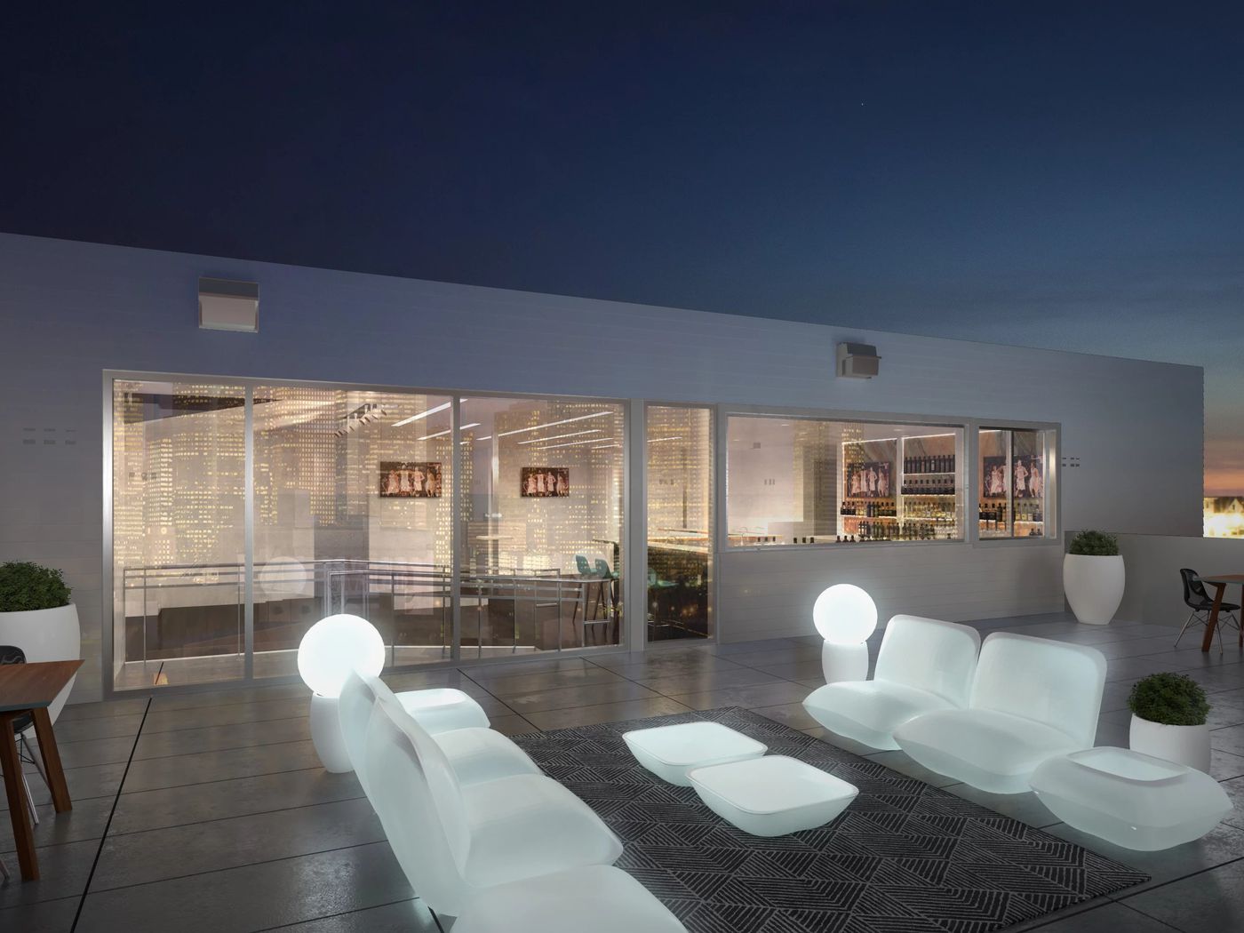 Sunset- Rooftop Bars in Houston